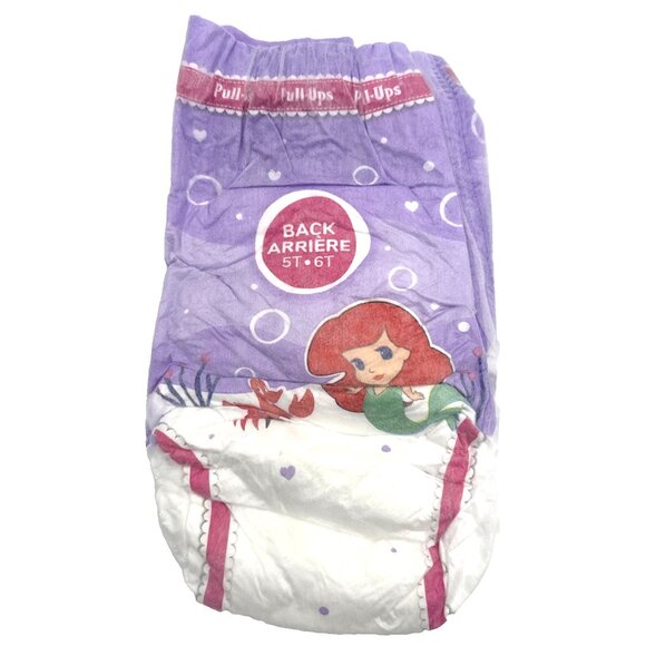 5 Huggies Pull-ups 5t-6t, 46-60 Lbs, Made to Fit a 32 " Waist Disney Princess - Picture 4 of 6